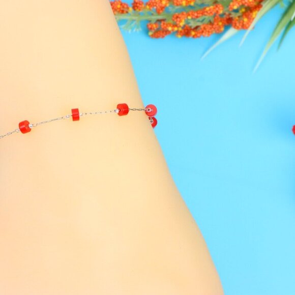 Elegant Handmade Anklet – Perfect for Women & Girls | Ideal Gift Option, DYC1580 - Picture 6 of 10